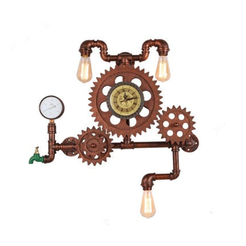 Przemysłowy kinkiet steampunkowy