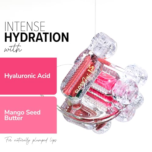 Image of Mila Beaute Gloss Girl Lip Gloss | Enriched With Mango Seed Butter & Hyaluronic Acid | Light Weight & Non-Sticky Formula | Gives Fuller-Lip Effect & Extra Hydration | High Shine Finish-(Naked, 2.8 ml)