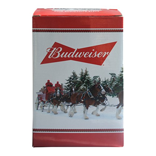 Jarra de cerveza Budweiser Navideña de 0,91 litros coleccionable 5