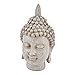 Produktbild Buddha Deko Objekt Clay Fibre 25x12x14cm grau Figur Statue Asia