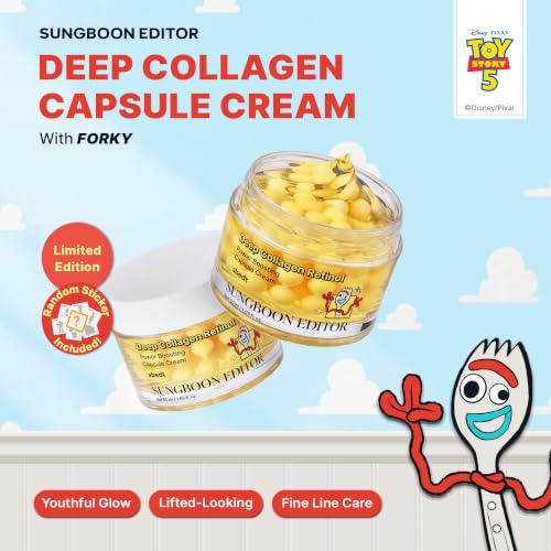 Image of SUNGBOON EDITOR Deep Collagen Capsule Cream TOY STORY 5 EDITION, 1.69 fl oz