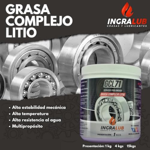 Grasa de jabón de litio 7 grasa de jabon de litio marca INGRALUB (2)