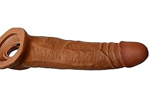 Reusable Pennis Sleeve Enhancer Extender Waterproof Time Enlargement Sleeve