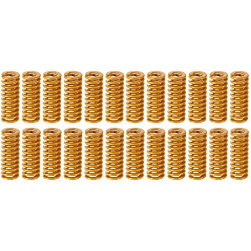 iplusmile 24pcs Die Head Spring Compression Spring for Printer Bed Printer for Heatbed Motherboard Accessories