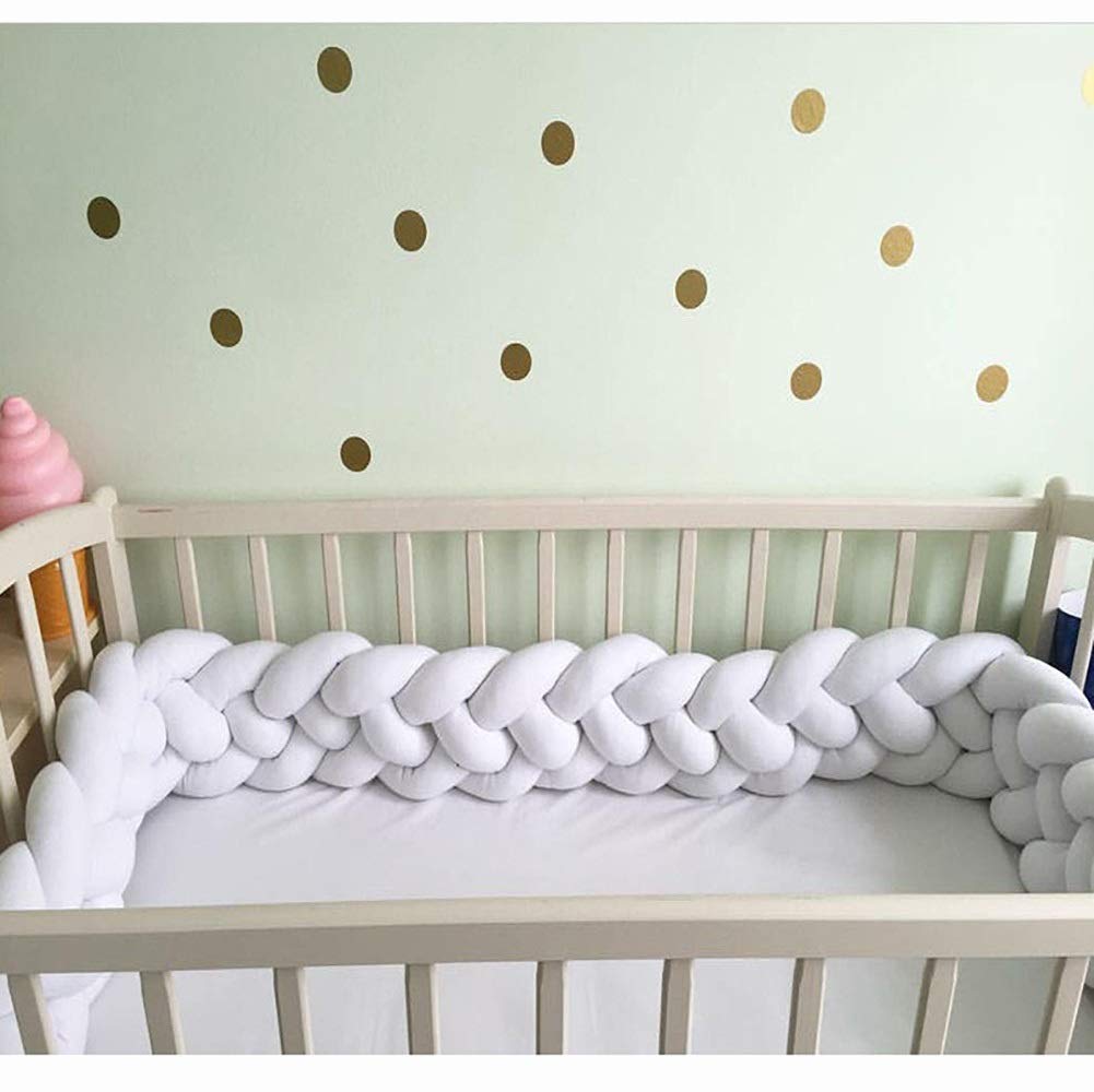 double braided crib bumper