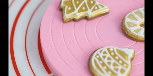 Kit Decorazione Torte: Piattaforma Girevole 360° Antiscivolo + Spatole Acciaio + Raschietti - Completo E Professionale - Foto 3