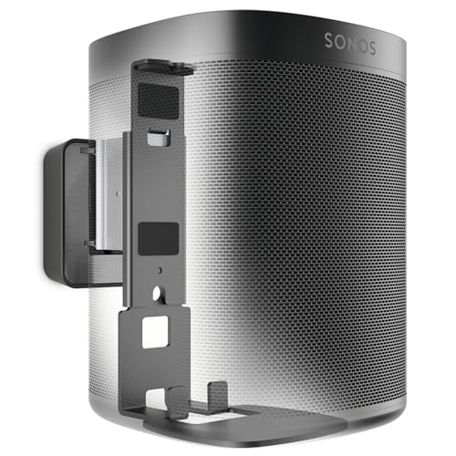 Vogel's Sound 4201 Soporte de Pared para Sonos One (SL) y Play:1, Máx. 5 kg, Inclinable …