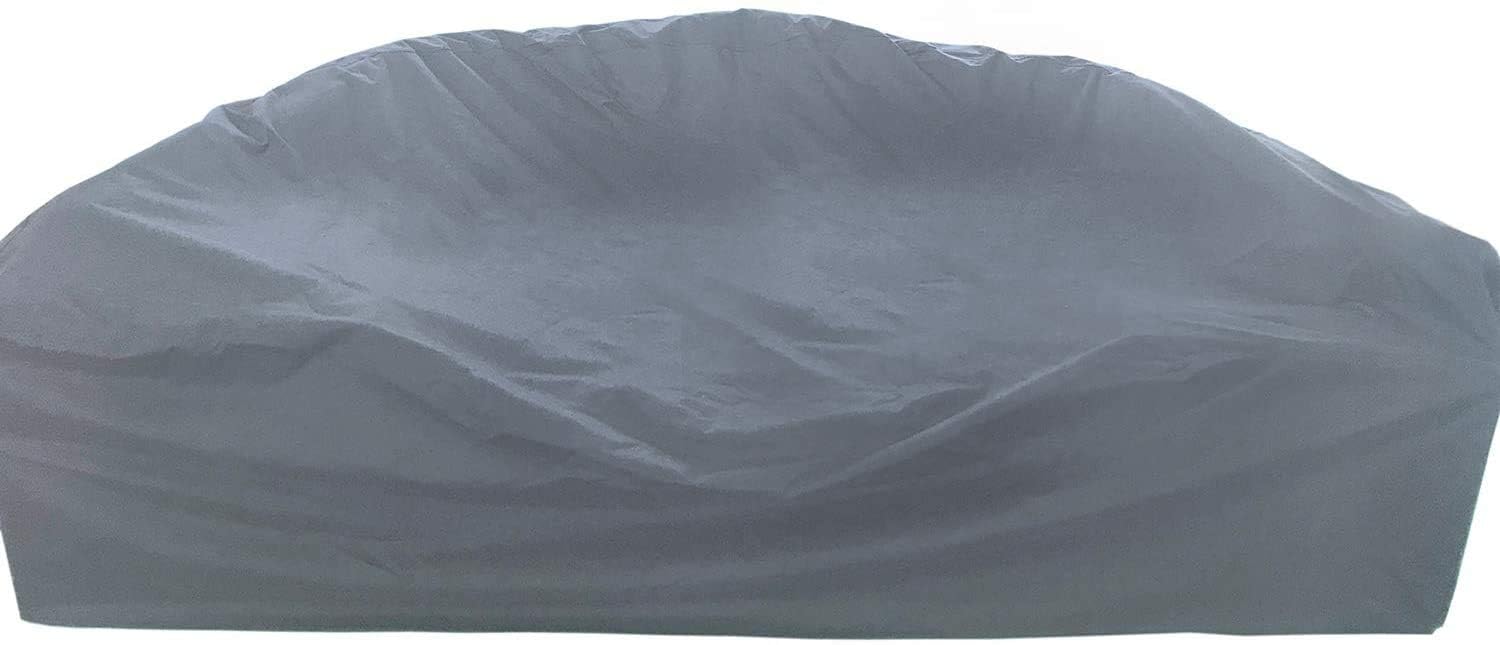 Oakcloud Outdoor Furniture Cover, Patio Waterproof Sofa Cover, Half-Moon Shape Sofa Set UV Resistant Table and Chair General Purpose Furniture Cover(