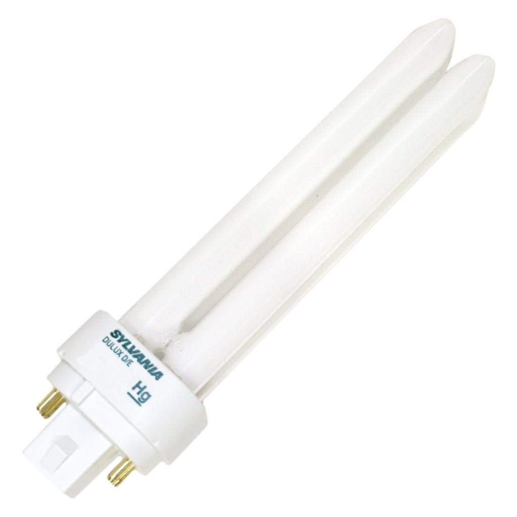 Sylvania 20226 - CF18DD/E/15W/SS/841/ECO Dimmable 4 Pin Base Compact Fluorescent Light Bulb
