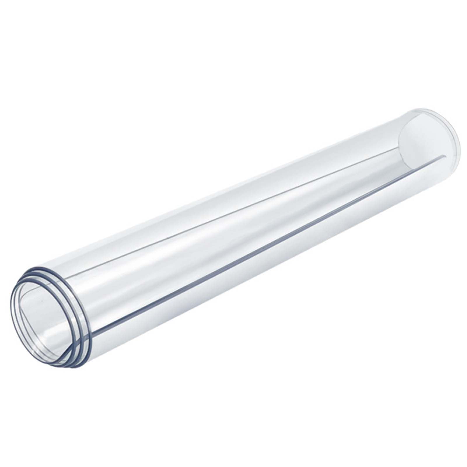 Gruytoie Clear Plastic PVC Table Protector, Thick Rectangle Table Protector, Transparency: 99%, Wipeable Clear Table Protector, for Wood, Countertop, Kitchen Table (1.5mm 95x290cm/37x114in)