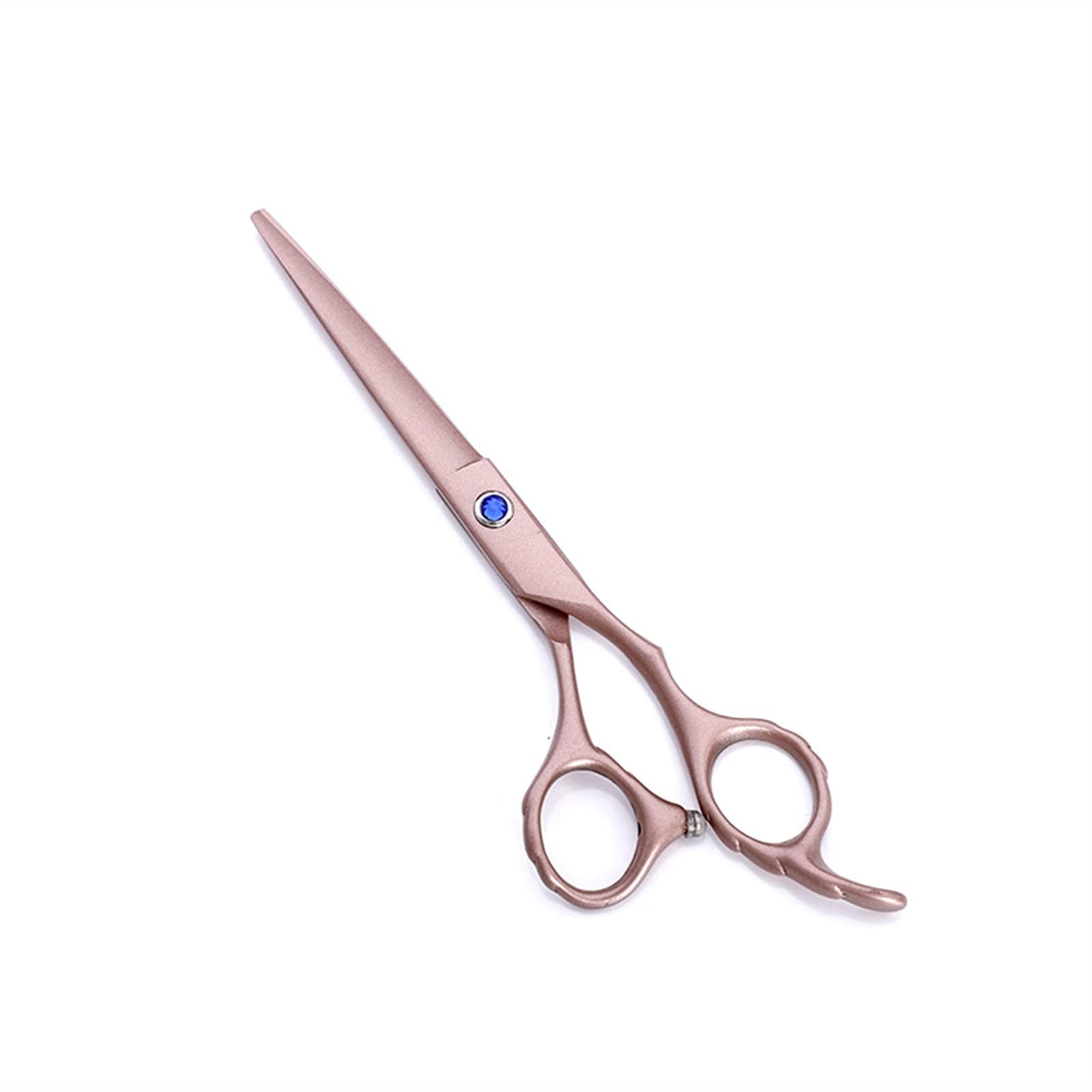 Haarschneideschere Professionelle Haarschere mit Blumengriff Haarschnitt Verdünnung Friseur Schneideschere Friseur Schere Rose Gold 6 in 2 stücke Friseurschere/Haarschere