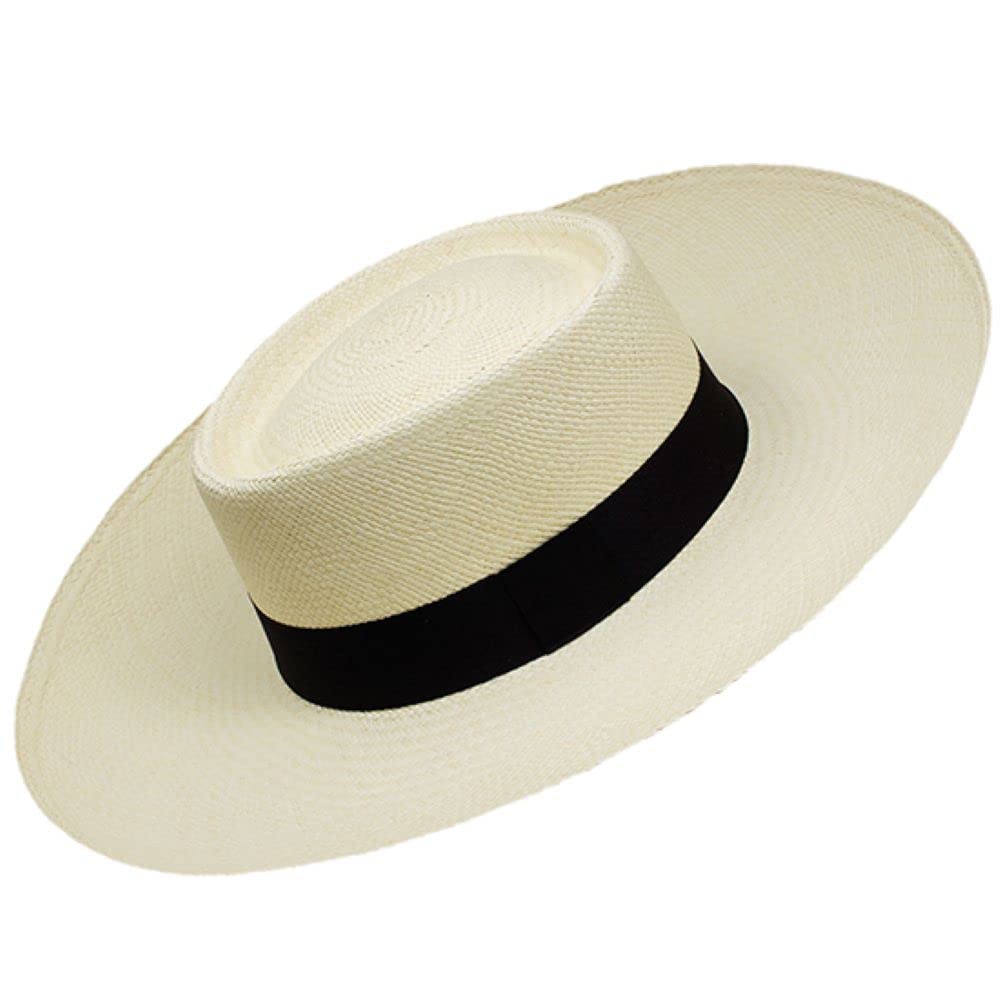 Gamboa Original Sombrero Panama ala Ancha Hombre y Mujer Sombrero Paja Sombrero Verano Cordobes