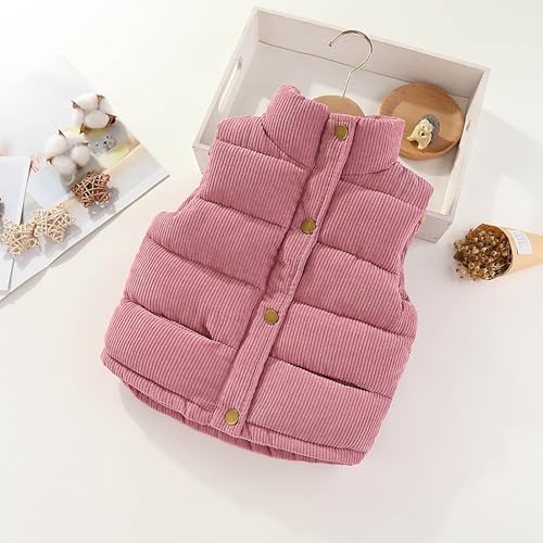 Kids Fleece Vests Toddlers Fleece Vest Girl Sleeveless Tank Tops Winter Clothes Outerwear Boys Vest2