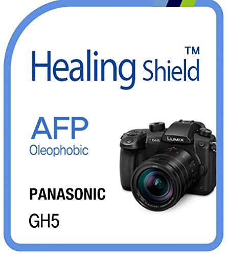 Healingshield XLV[tیtB Oleophobic AFP Clear Film for Panasonic Camera Lumix GH5 [2pcs]