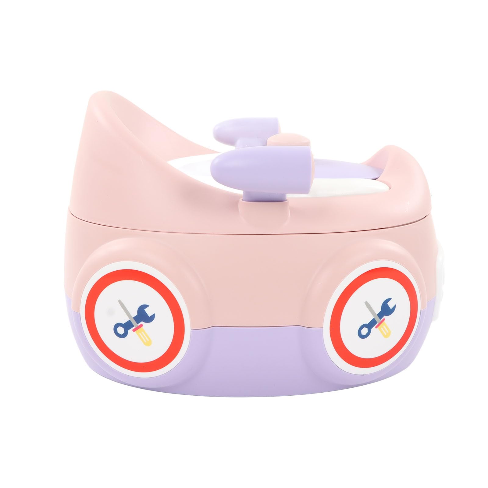 Multifunctional Toilets Cute Car S Portable PU Cushion Potty for Home Red Blue Ty for Home Red Blue Car Potty Multifunctional ToiletsToddler PottyPortable Training (Purple Pink)