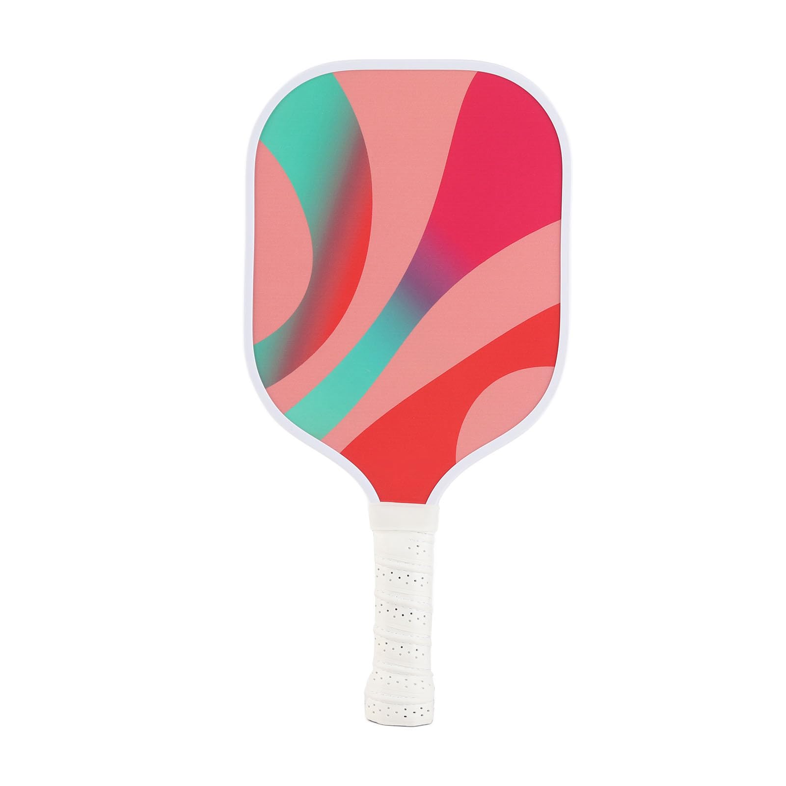 2PCS PALDLES PORSLEBALLES, LECTRE Fibre DE VERIFRIE PVC Edge Guard, 13,58x6.69 Pouces Raquettes pour Jeunes PU Grip & Carry Bag pour L'entraînement Débutant