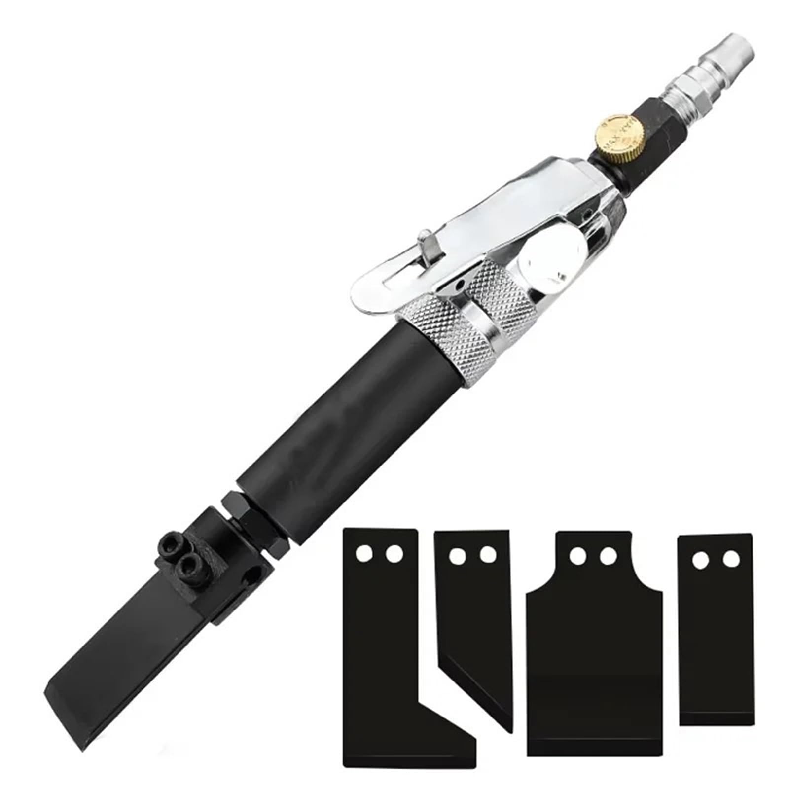 100C Pneumatic Shovel Blade Pneumatic Scraper Removable Head Straight derusting Device Pneumatic Chisel
