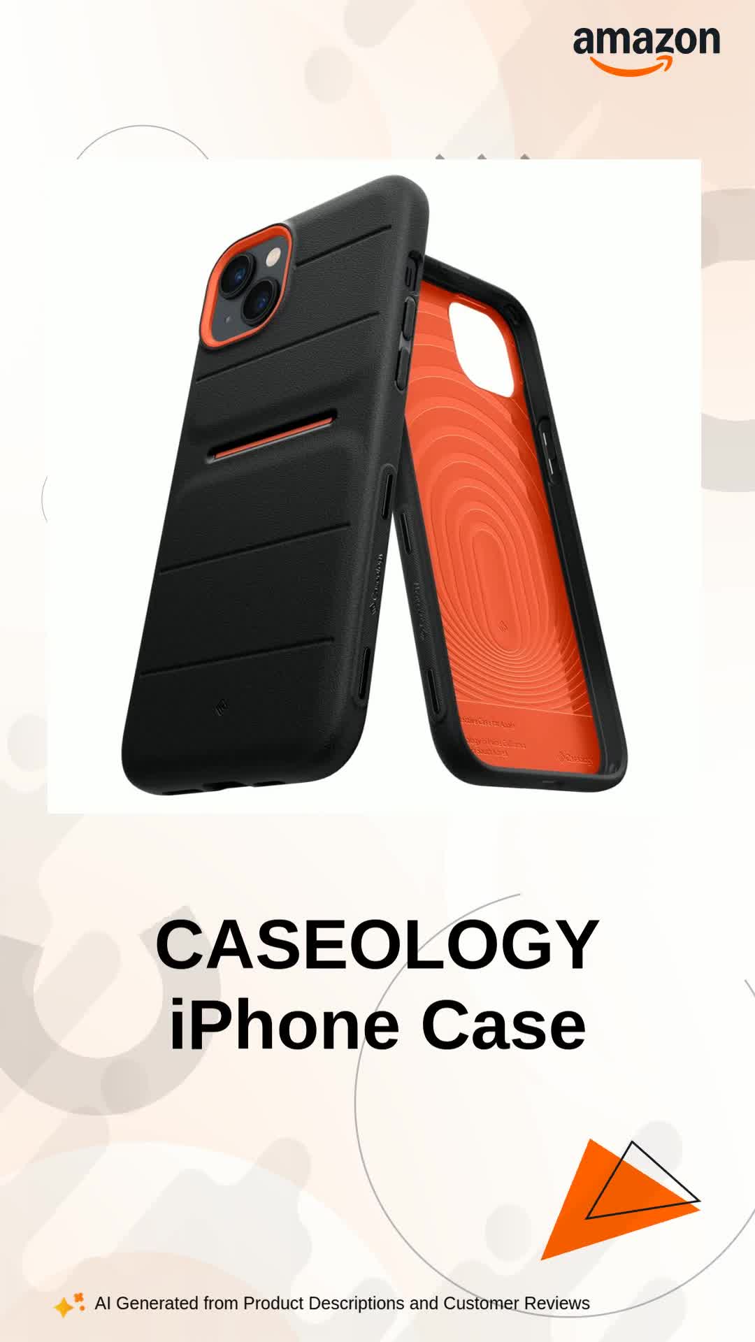 CASEOLOGY by Spigen Athlex Back Cover Case Compatible with iPhone