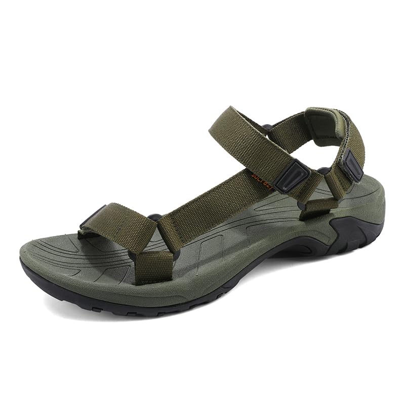 Men's Sport Sandals Comfort Classic Athletic Hiking Sandals with Arch Support Outdoor Wading Beach Water Shoes