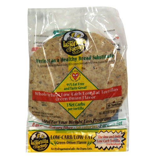 La Tortilla, LowCarb, LowFat Tortillas, Whole Wheat