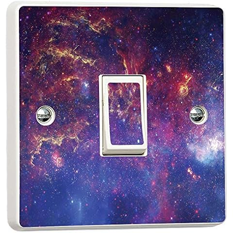 Star Nebula Light Switch Sticker Cover Cover