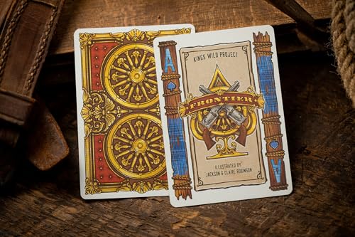 Naipes Kings Wild Project Frontier Poker Rojo miniatura 3