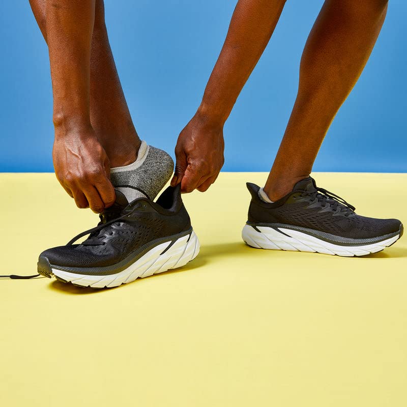 Men's No Show Socks - Running Socks with Compression + Infrared - 3 Pairs4