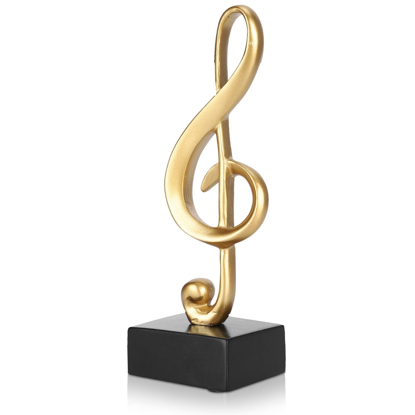 Note de Musique Statue, clé de sol décoration,Note de Musique Sculpture - Les Beatles, Paul McCartney, John Lennon, RIngo Starr, George Harrison Note de Musique Statue, clé de sol décoration,Note de Musique Sculpture
