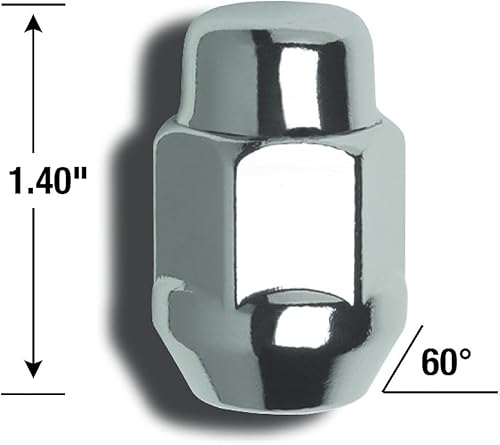 Miniatura 3 de Gorilla Automotive 91187B - Tuercas de llanta de bellota (tamaño de rosca de 12")