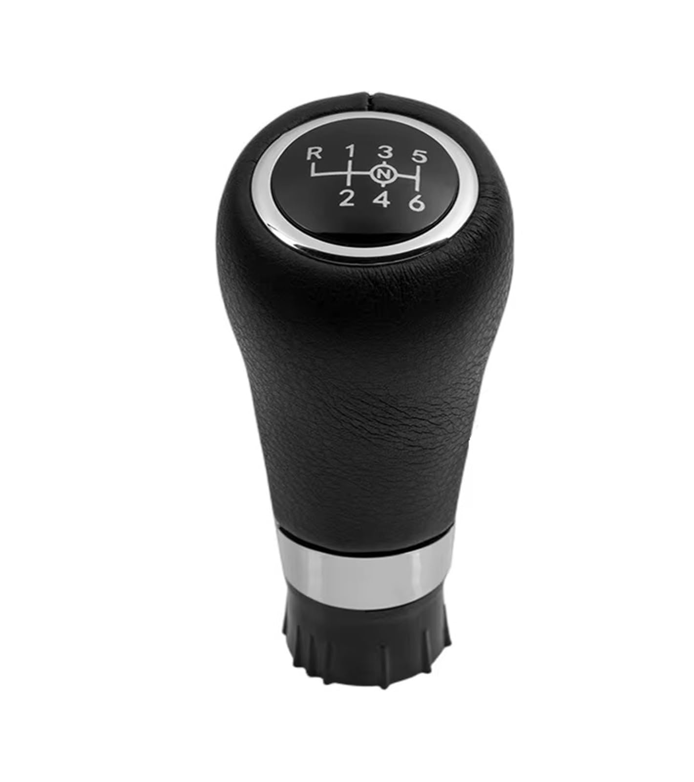 OUVECR Car Shift Gear Knob Handle for Benz W203 S203 CL203 W209 W204 C204 C63 C300 C250 W207 A207 W212 Gear Shift Knob Gaitor Boot Gear Shift Cover(A Small Hole 8mm)