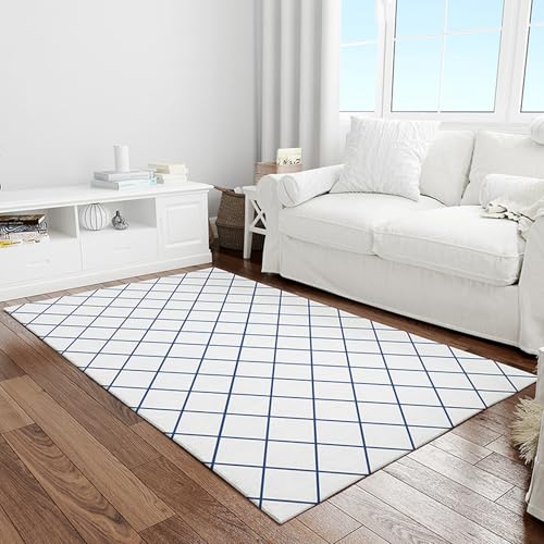 [DLAWF] ���O �J�[�y�b�g ���O�}�b�g �_�炩�� 1.5�� �f�U�C��04 �ӂ�ӂ탉�O �V���M�[���O �O�~ �􂦂� ������� ����~�� �h�L�R�� ���� �I�[���V�[�Y�� 120*180 �􉽊w�͗l �a�� �ᔽ�� �g���� ���g�[�Ή� ���イ���� �E�H�b�V