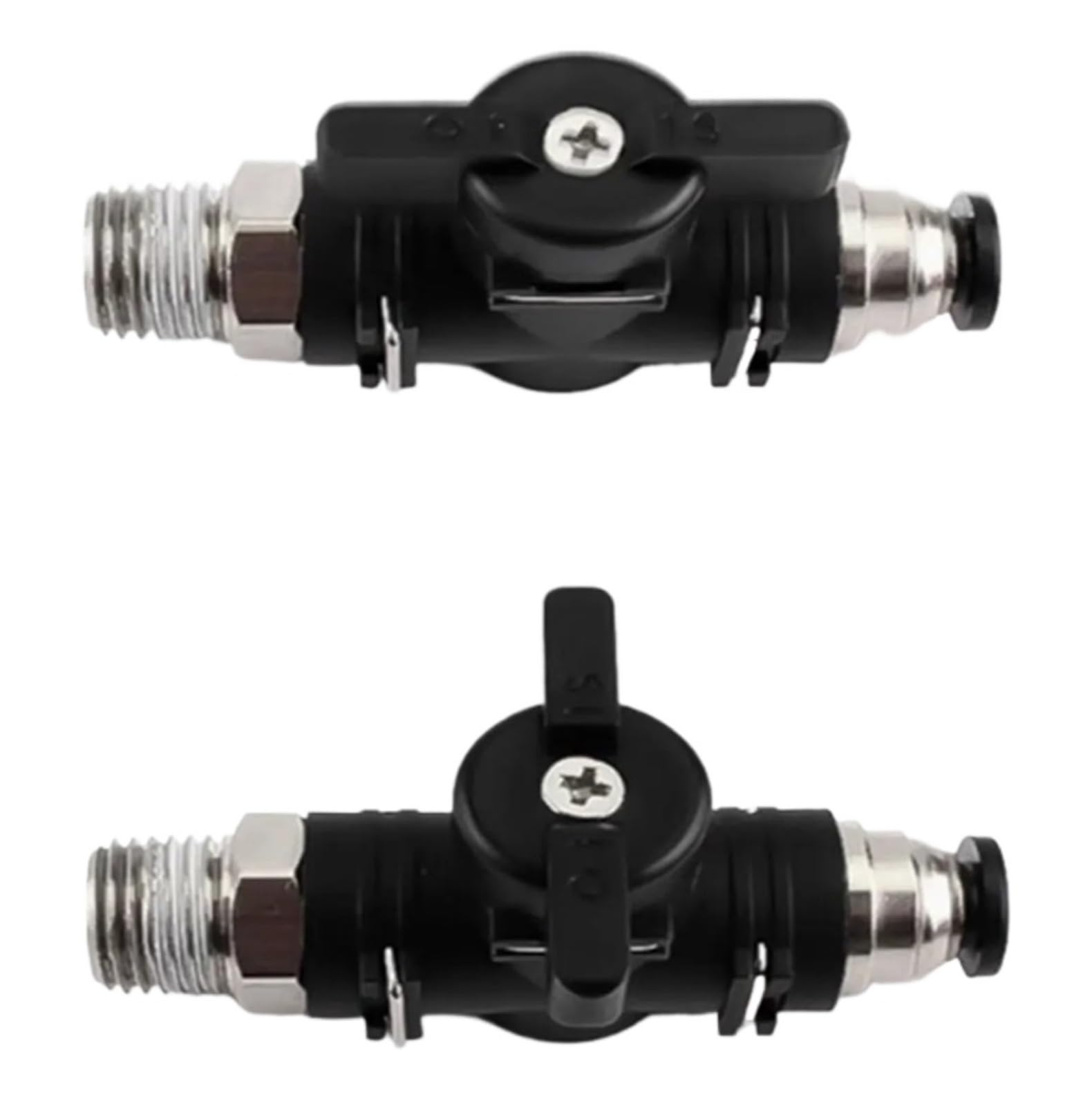 Pneumatischer Luftanschluss, PCF/PL/PLF/BC, 4 mm, 6 mm, 8 mm, 10 mm, 12 mm, Gewinde 1/8 1/4 3/8 1/2, Schlauchverbinder, Schnellverbinder, 1 Stück (OD12mm-3l8,BC)