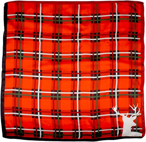 VIVIAN & VINCENT Pure Mulberry Silk Scarf for women Square Neck Scarfs 21" x 21" Lightweight Neckerchief Gift Packed3