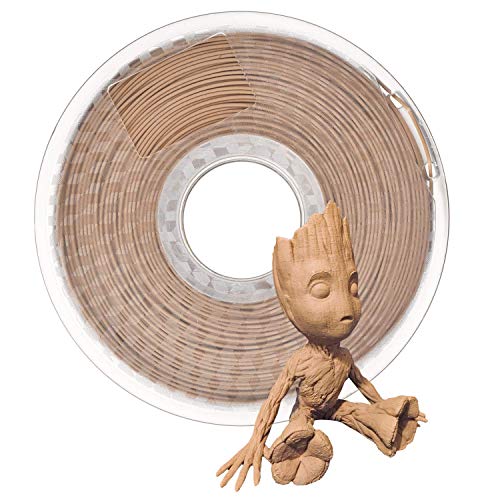 Isanmate PLA175-WOOD Filament 1.75Mm, Pla+ Wood Filament 1.75Mm, 3D Printer Filament 1Kg/Spool thumb #1