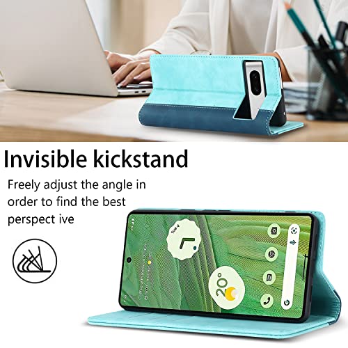 Havaya PIXEL 7-XNWSP-BB For Google Pixel 7 Case Wallet With Card Holder,For Pixel 7 Phone Case For Women,For Google 7 Flip Cover thumb #2