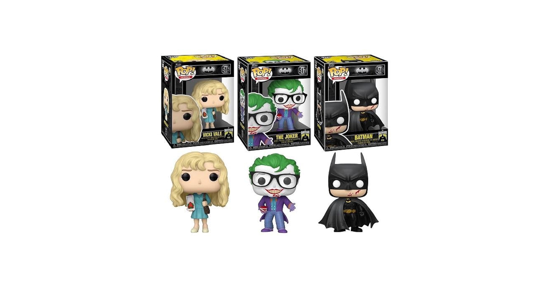 m*a様 Funko Batman super set of 3 Amazon.com: Funko Batman 85th Anniversary Pop! Complete Set