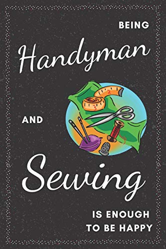 Handyman & Sewing Notebook: Funny Gifts Ideas for Men/Women on Birthday Retirement or Christmas - Humorous Lined Journal to Writing image 3