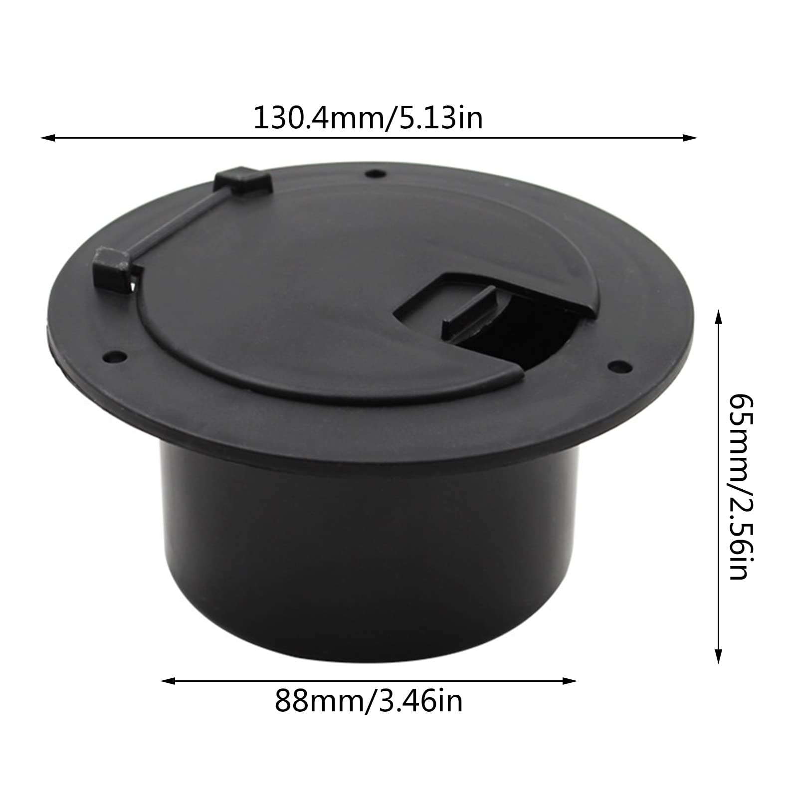 1 Pièces Rond Câble électrique Cordon Trappe OD Bride Cavité