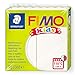 Produktbild STAEDTLER ofenhärtende Modelliermasse FIMO kids, weiß, extra weich und geschmeidig, speziell für Kinder, Normalblock 42g, 8030-0