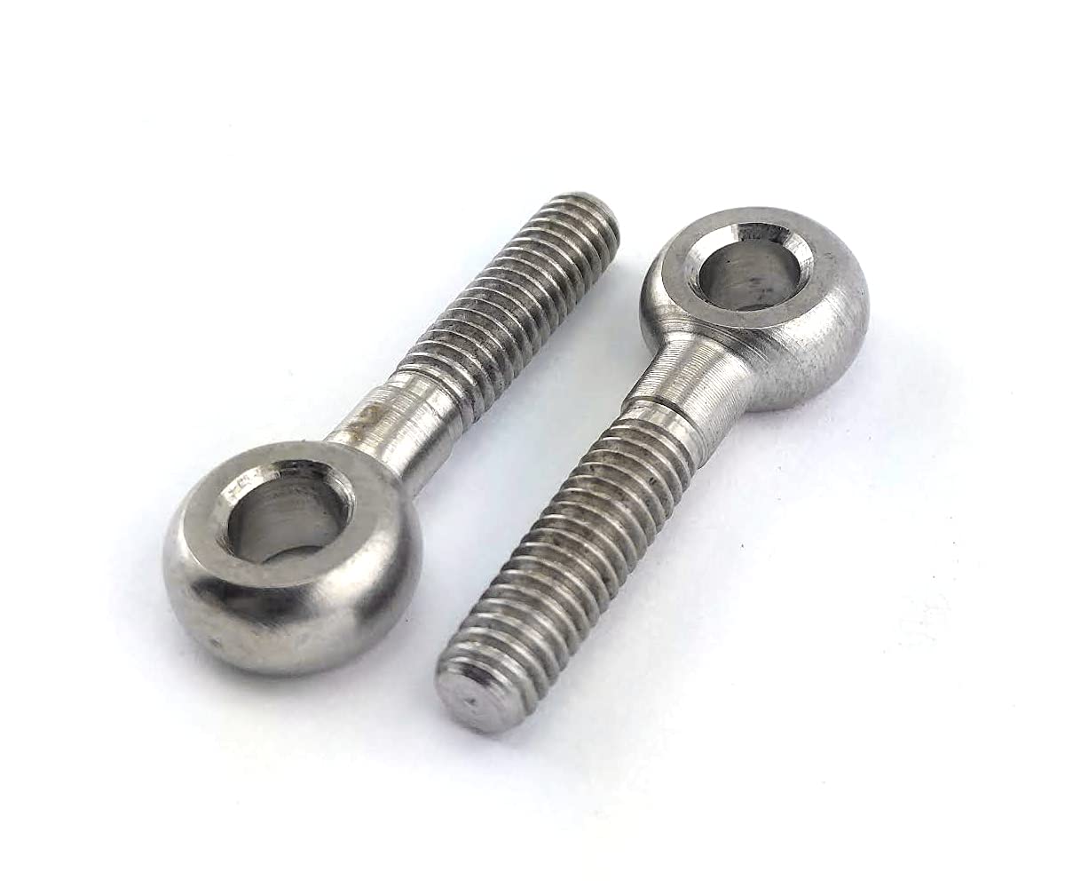 10 tornillos de ojo de acero inoxidable A2 DIN 444 M8 x 40