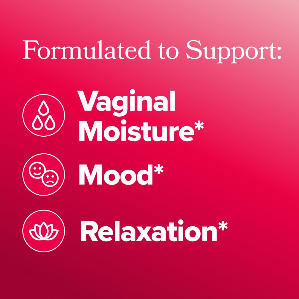 O Positiv URO Vaginal Moisture & Mood – Formulated to Support Vaginal Moisture, Mood & Relaxation – with KSM-66® Ashwagandha, Ginkgo Biloba, Mucuna pruriens, and GABA – 30 Servings