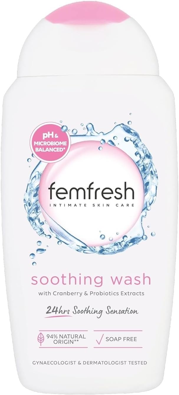 4 Pack 250ml Ultimate Care Soothing Wash,Ph Balanced