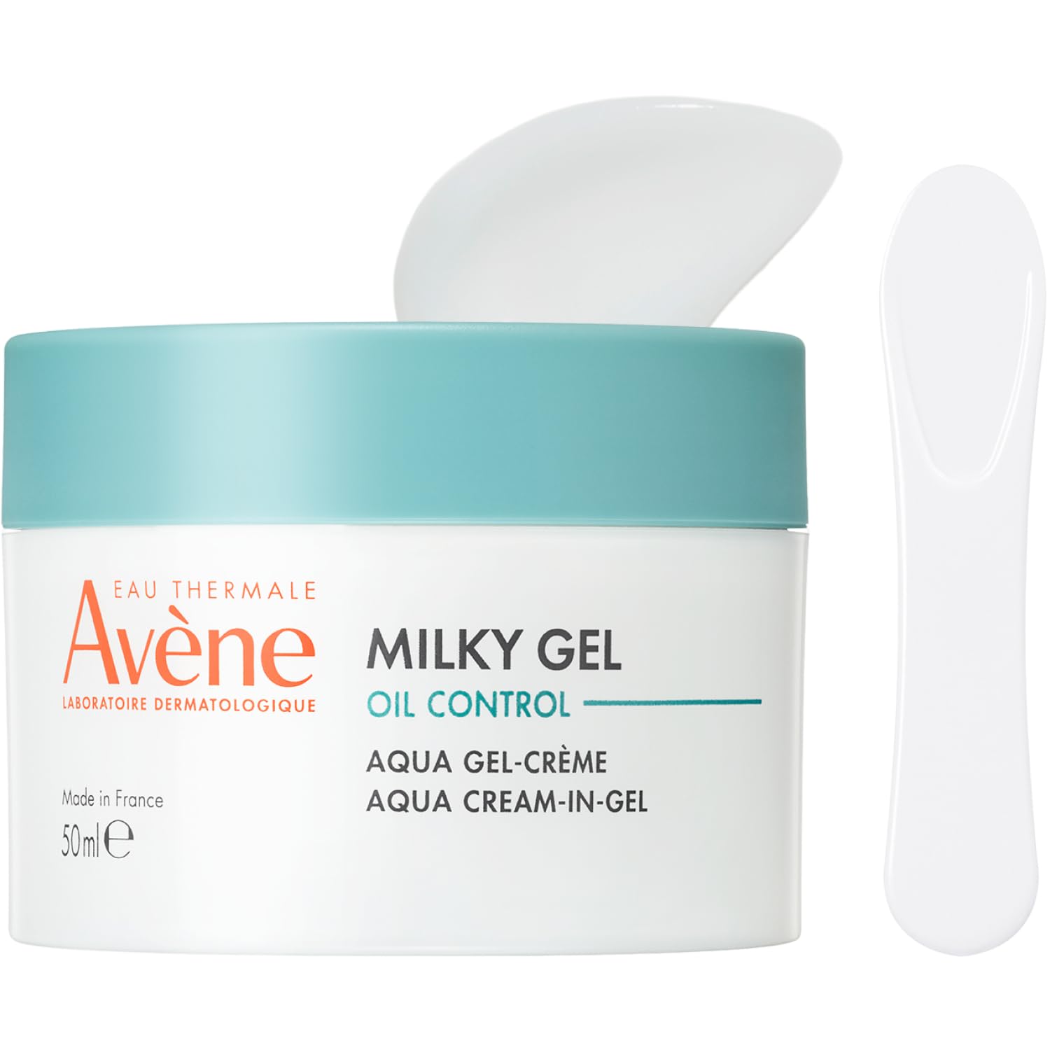 アベンヌ(Avene) ミルキージェル オイルコントロール 50mL | オールインワン | ジェル・リキッド状 | 無香料 | デリケート 毛穴 皮脂 にきび ワンステップ メンズ | 敏感肌 ダーマコスメ