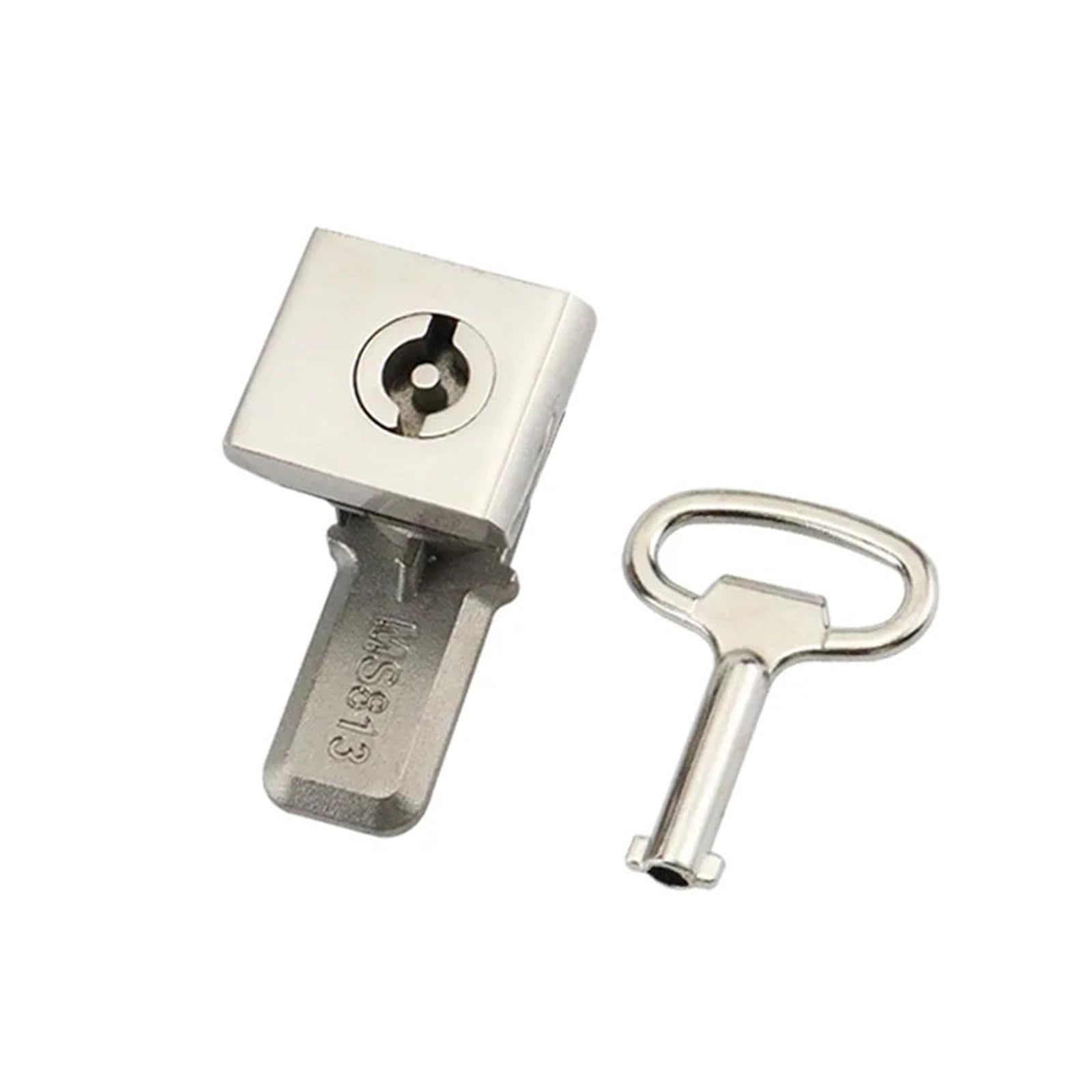 Serrure carrée en acier inoxydable pour l'aménagement de vos boîtes d'atelier