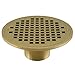 Jones Stephens, JS 4" IPS Metal Spud with 5" Nickel Bronze Round Strainer - D60958