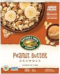 Nature's Path Organic Peanut Butter Granola, 325 g (Pack of 1), Non-GMO