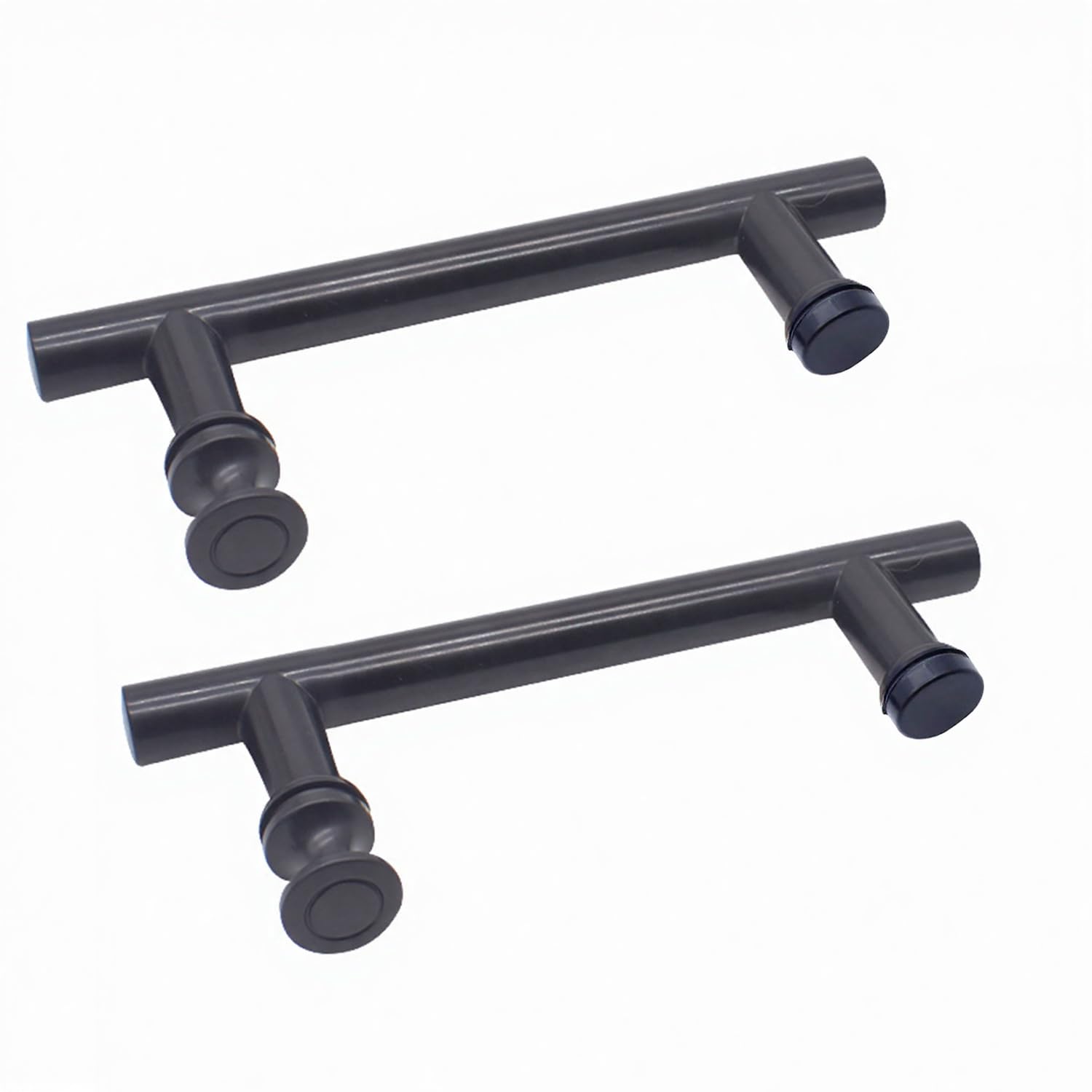 Duschtürgriff Chrom ABS - Einzelloch Design Für Glastüren | Einfache Montage 8-12mm