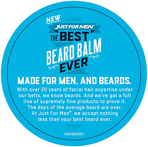 Just For Men The Best Beard Balm Ever, Stlying Balm with Oatmeal, Aloe, Chamomile, and Jojoba Oil, 2.25 Fluid Ounce - Image 3