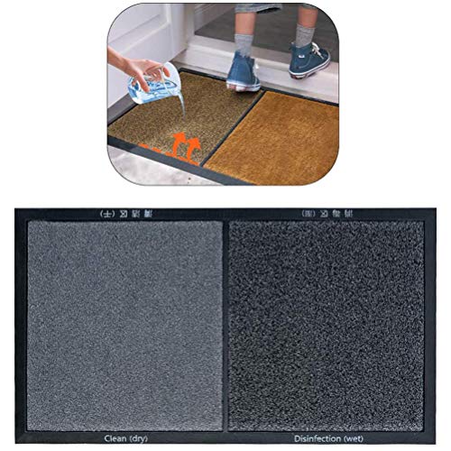 Tapis de bain de pieds désinfectant multifonction à action nettoyante
