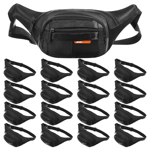 Best waist packs for over the shoulder Kajaia Bulk Adjustable Fanny Packs